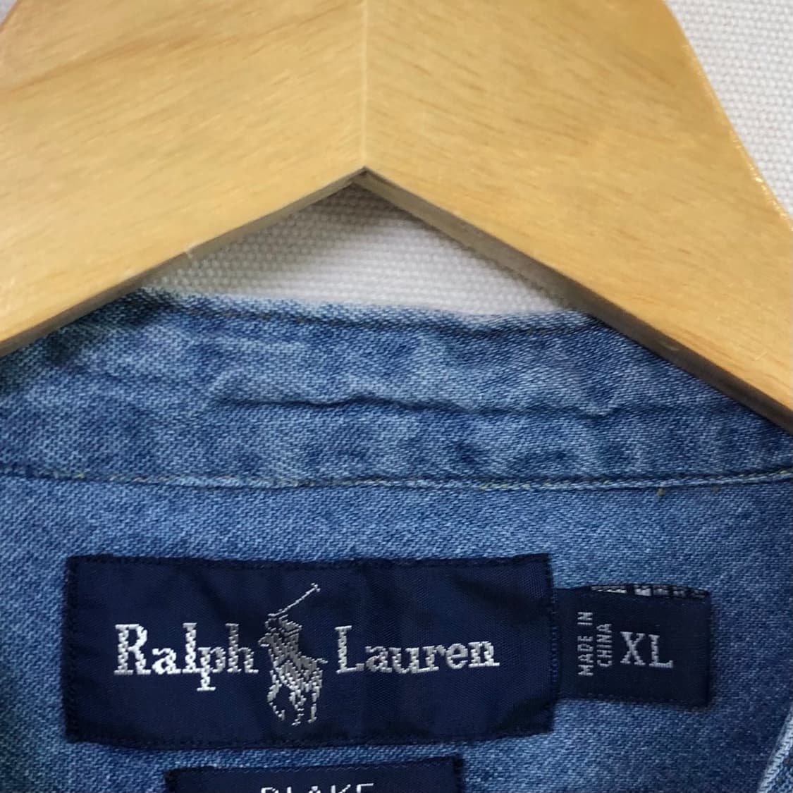 Xxl 폴로 데님 빅셔츠 상품이미지3