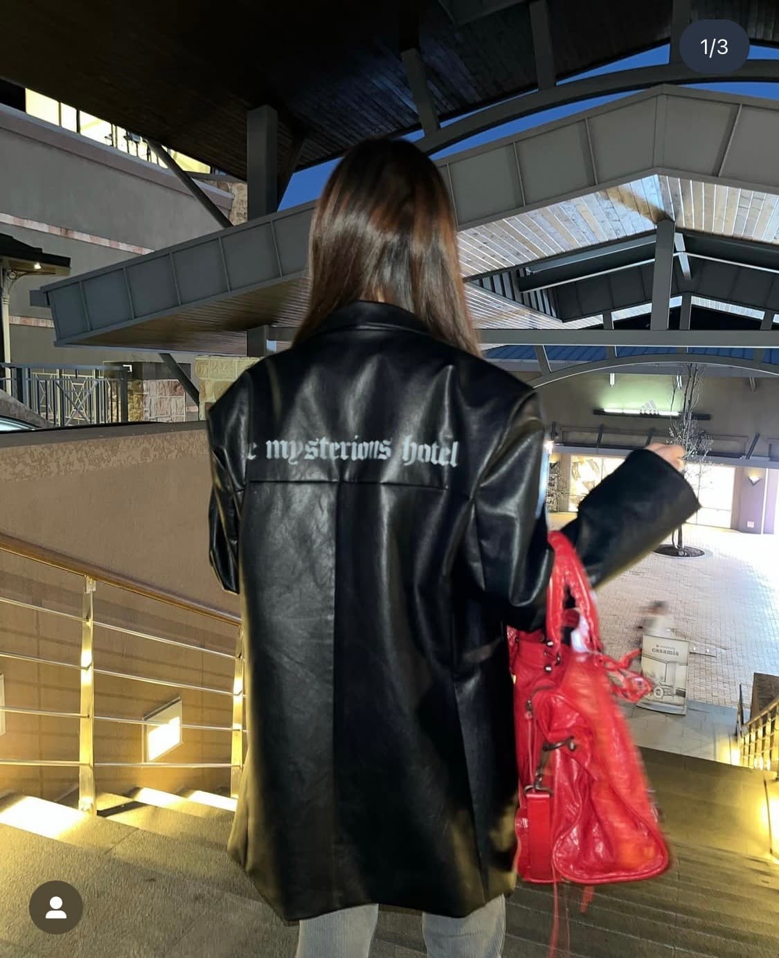 미스테리어스호텔 레더 자켓 상품이미지6