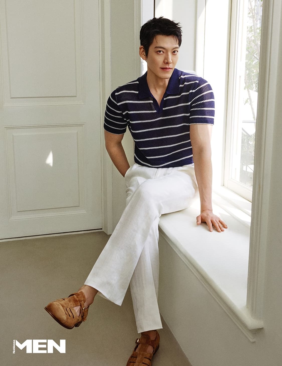 랄프로렌 퍼플라벨 버니시 카프스킨 피셔맨 샌들 상품이미지3