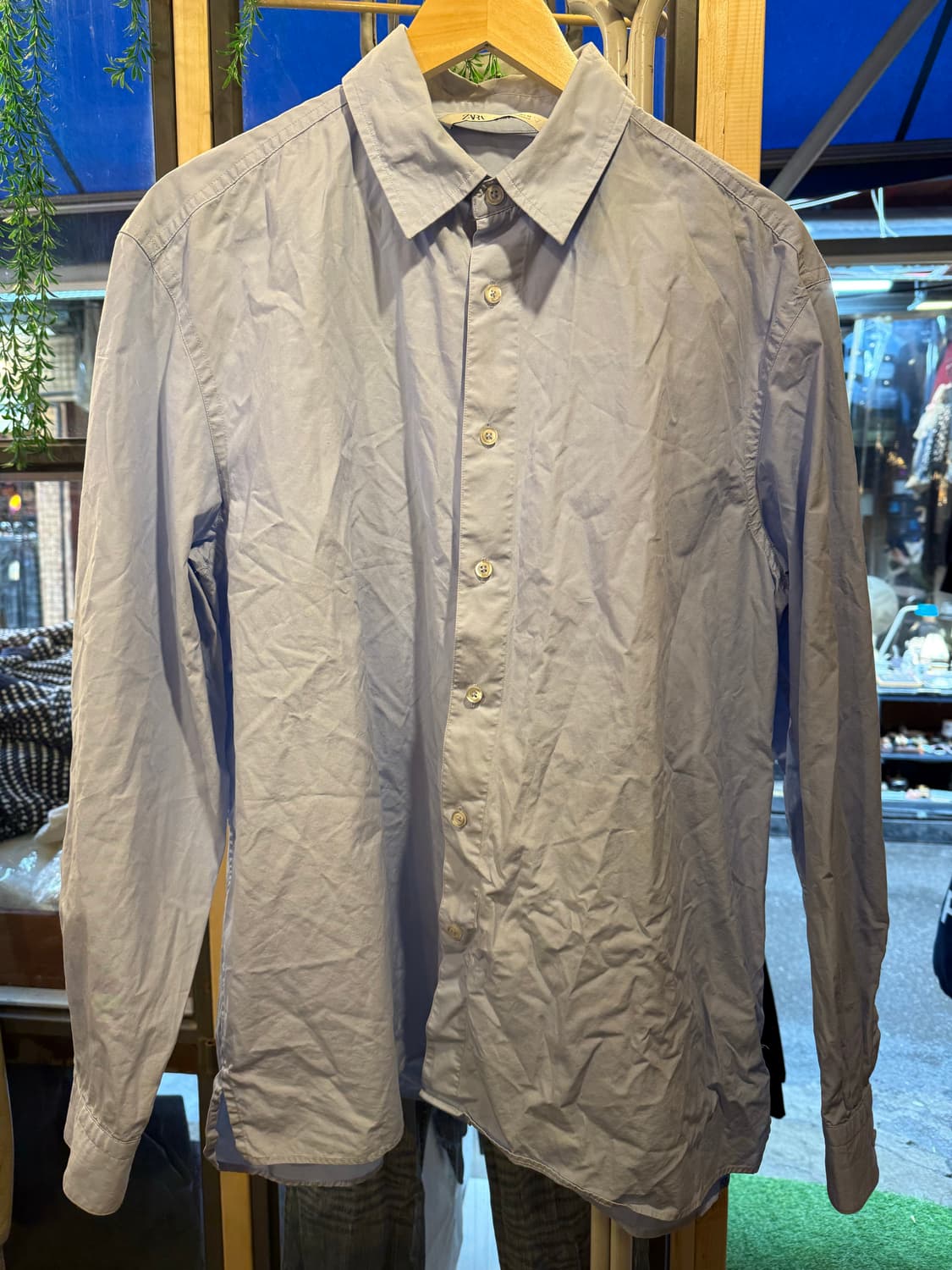 자라 스카이 셔츠 상품이미지1