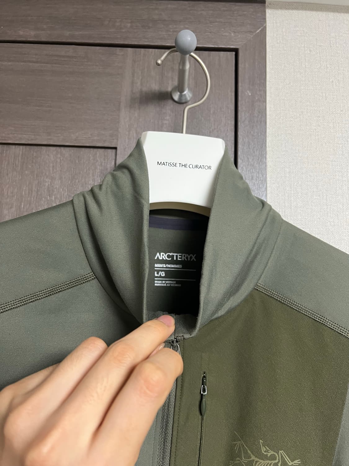 25fw 아크테릭스 로LT 짚넥 L 상품이미지2