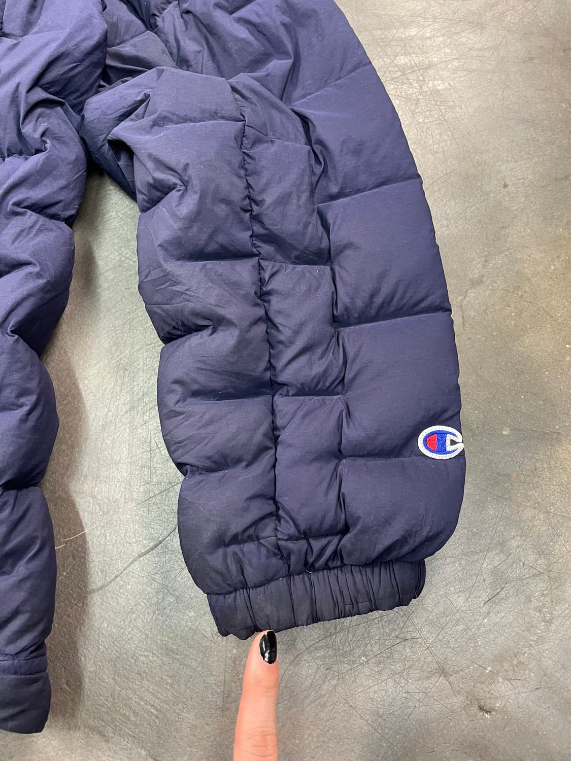 챔피언 후드 경량 패딩 상품이미지5