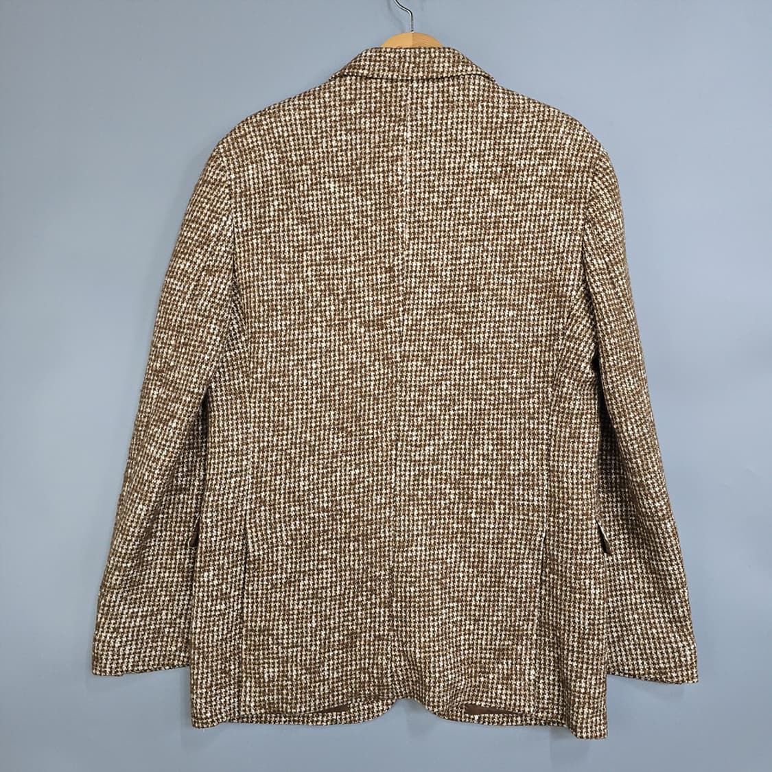 마에스트로(maestro) 헤링본 울 블레이저 자켓 상품이미지4