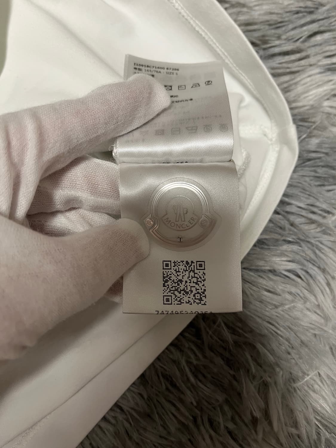 [22ss/Ssize] 몽클레어 슬림핏 반팔 상품이미지6