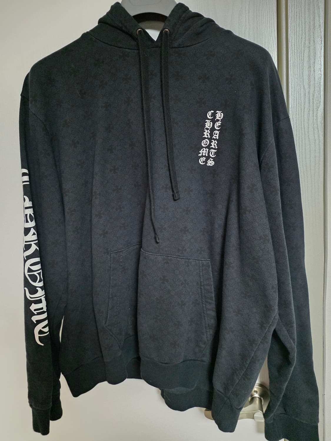 크롬하츠 모노그램 후드티 L 상품이미지1