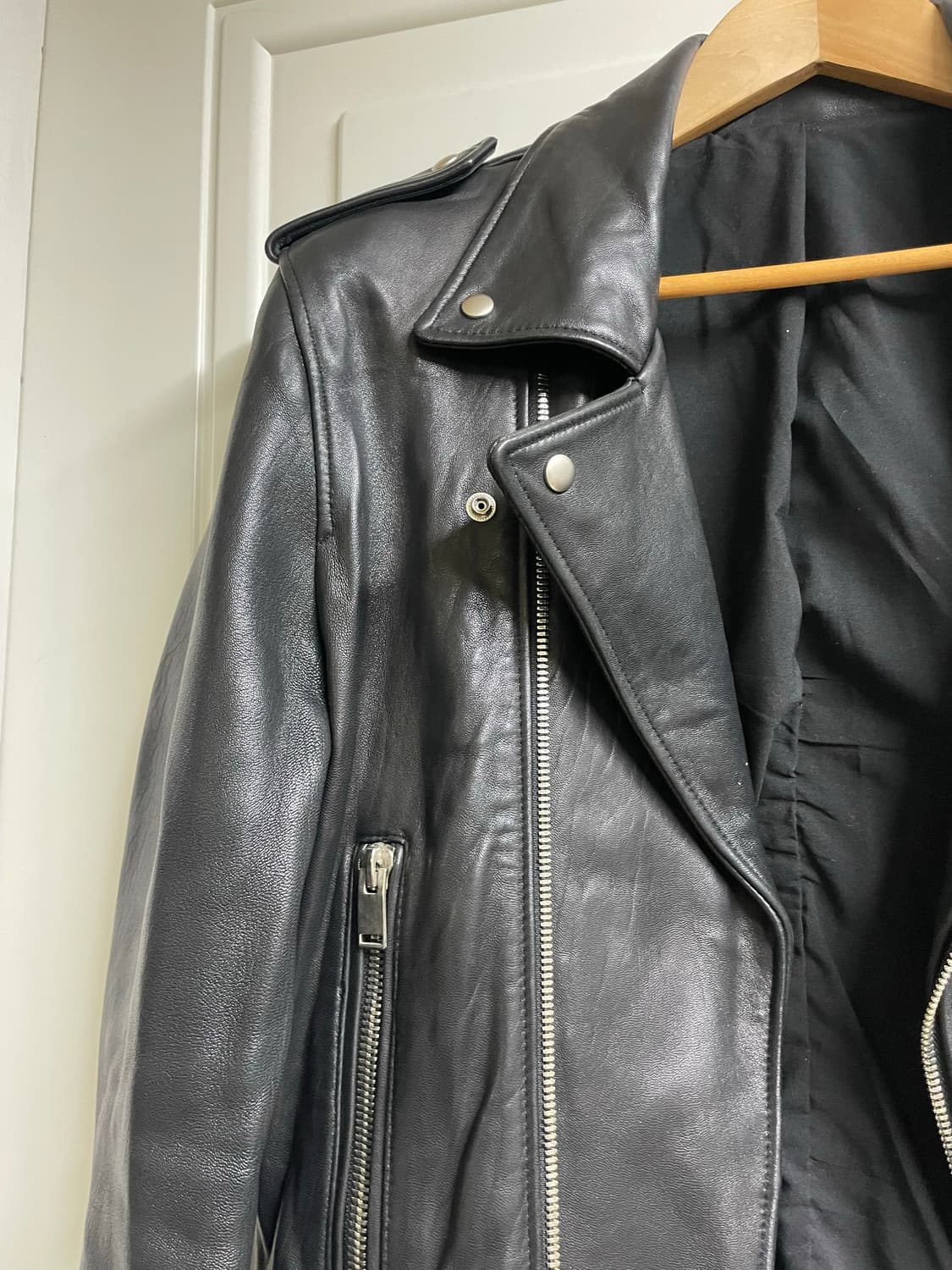 이탈리아산 양가죽 100% / 라이더 재킷 (Made in Italy) 상품이미지3