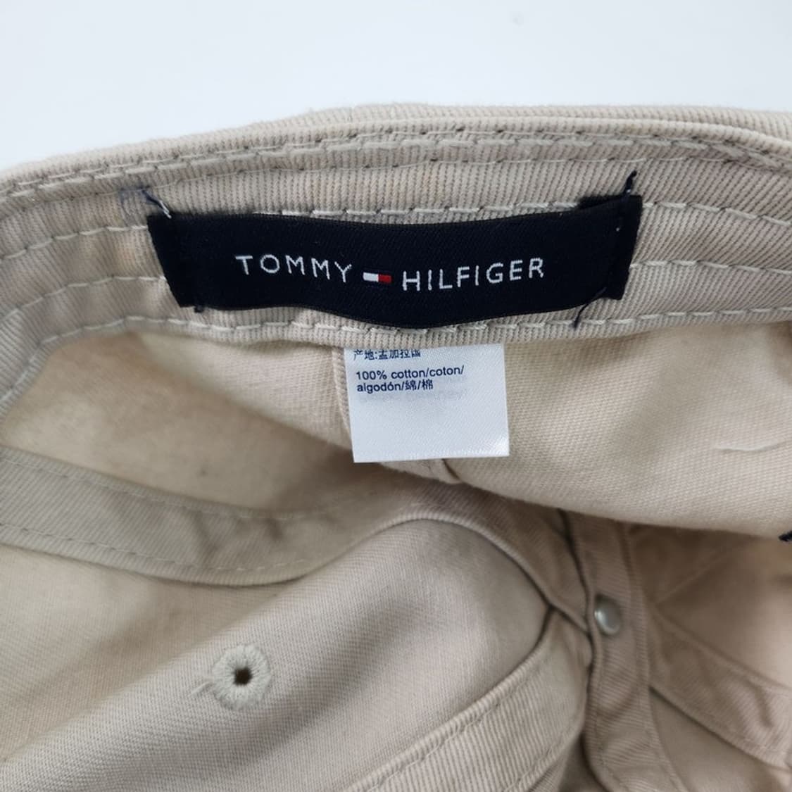 TOMMY HILFIGER 베이지 볼 캡 상품이미지5