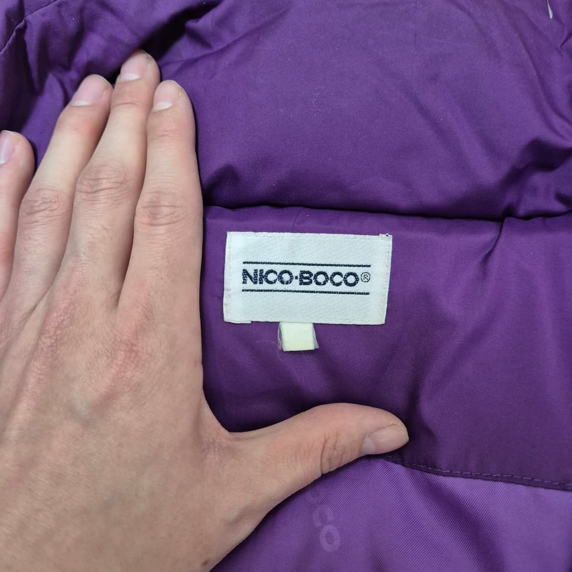 니코보코 덕다운 패딩 점퍼 상품이미지5