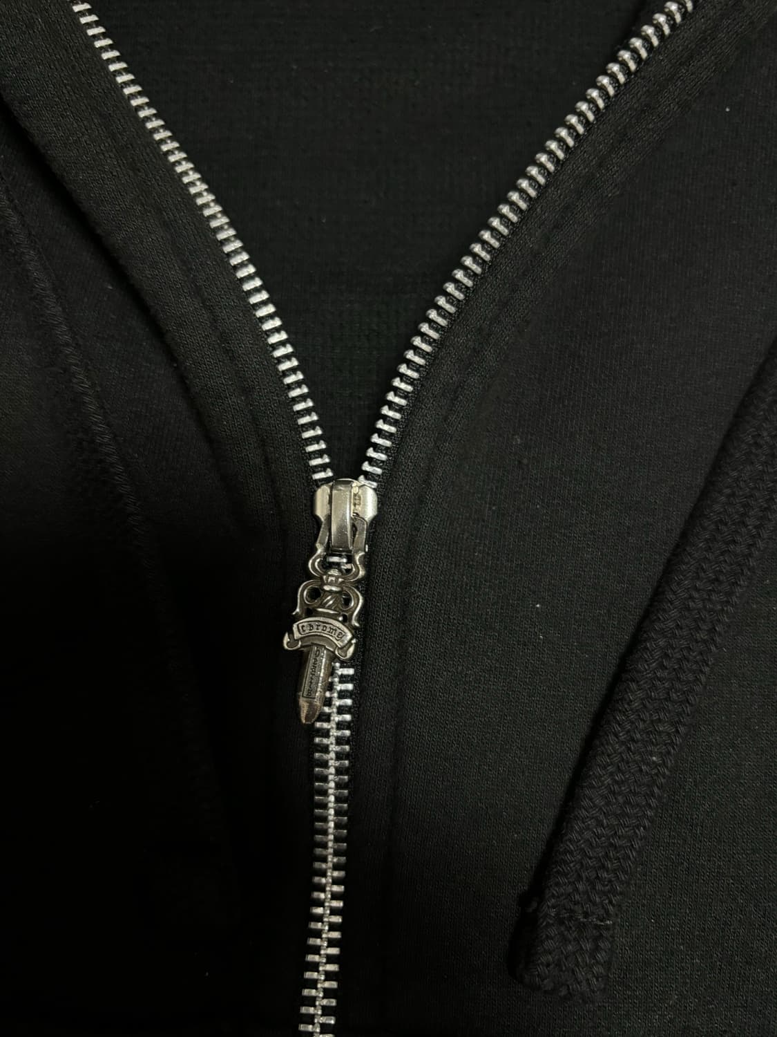 크롬하츠 홀스슈 플로랄 플리스 후드 집업M 상품이미지4