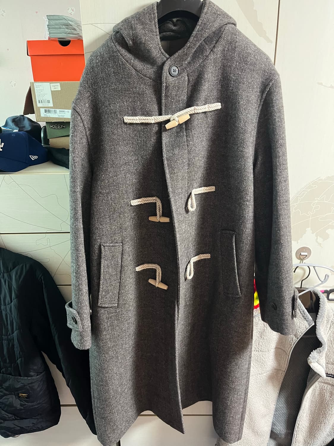 더니트컴퍼니 더플코트L 상품이미지2