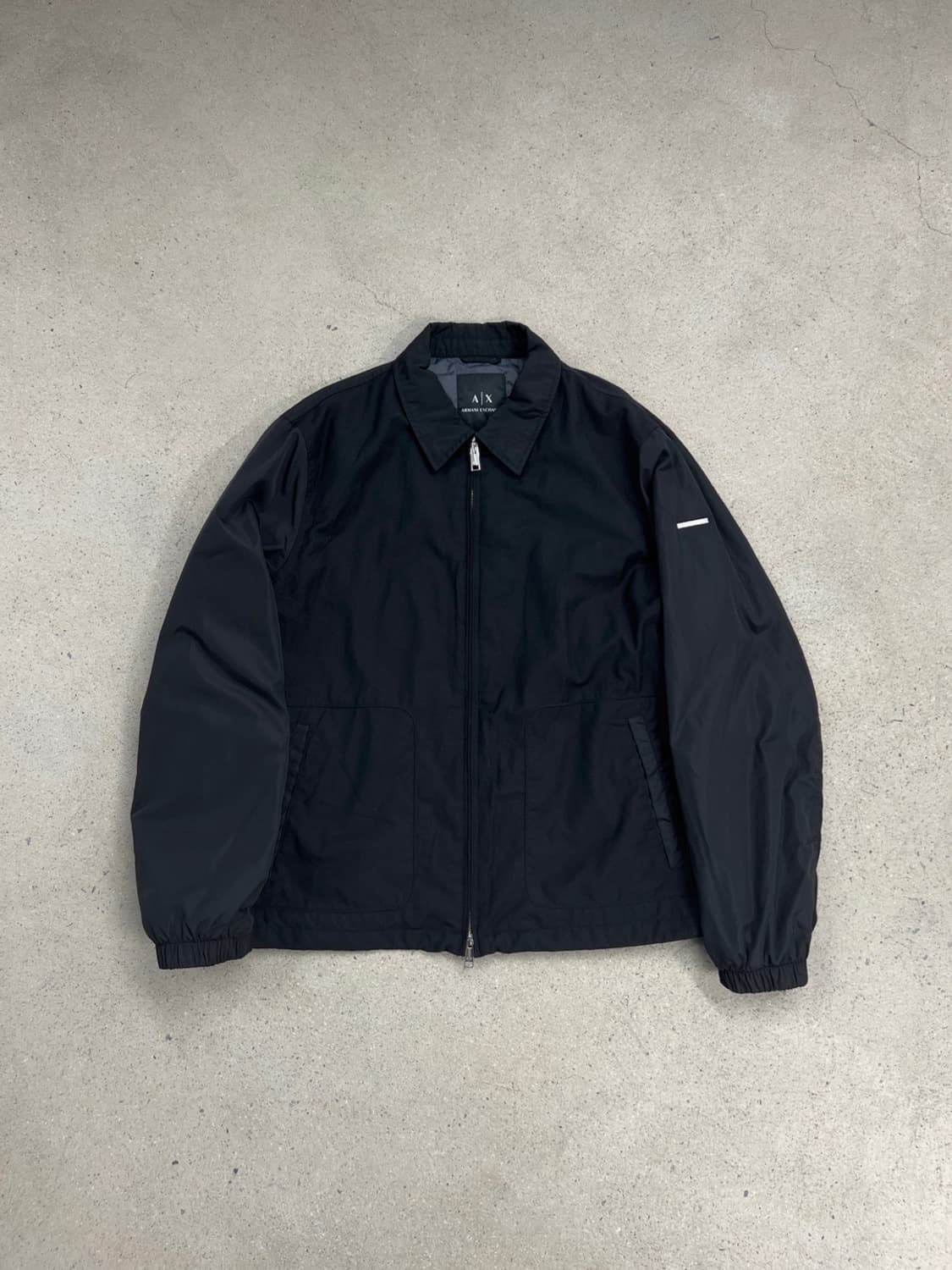 아르마니 익스체인지 폴리쉘 블루종 점퍼 상품이미지1