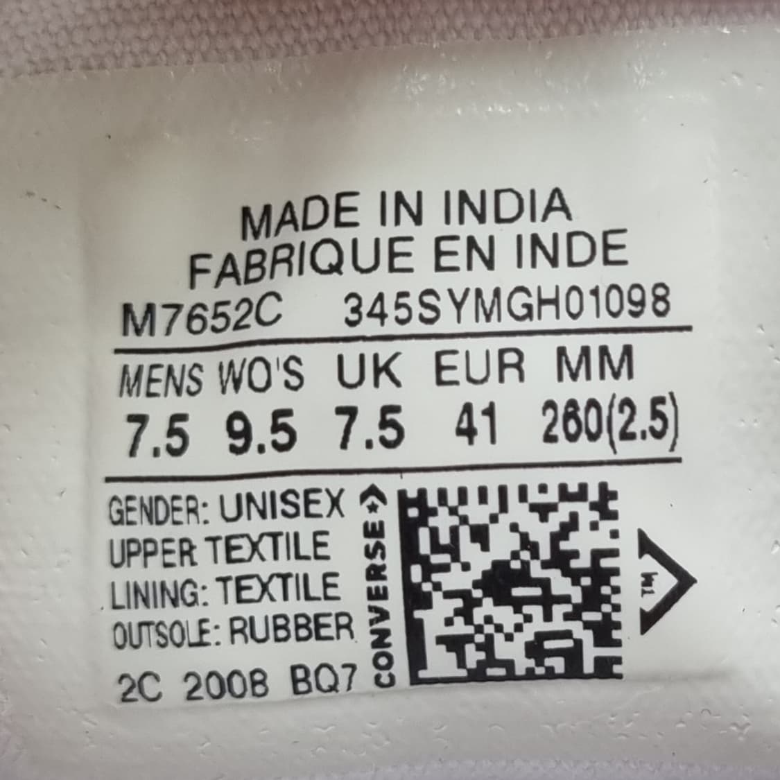 컨버스 올스타 남성스니커즈260 상품이미지6