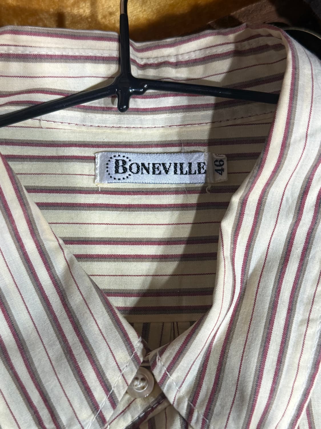 1990's Boneville 보내빌 스트라이프 46 size 상품이미지3