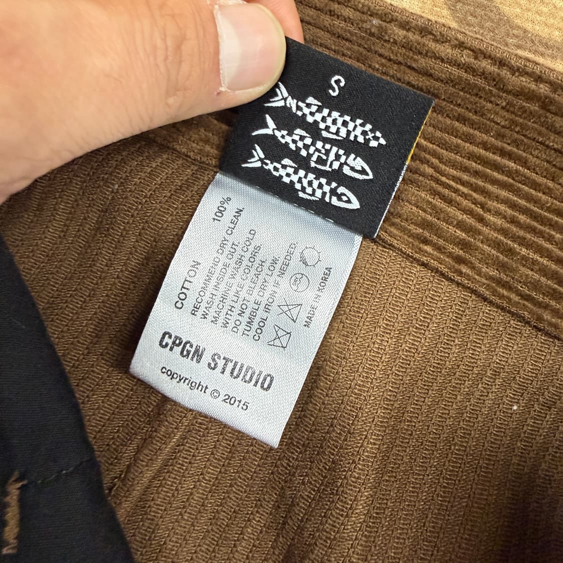 (S)꼼파뇨 원턱 코듀로이  와이드팬츠 상품이미지3