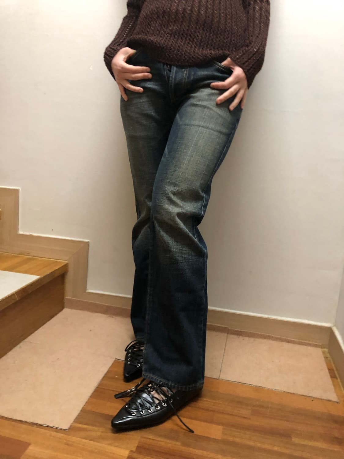 빈티지 갭 슬림 부츠컷 데님 팬츠 상품이미지7
