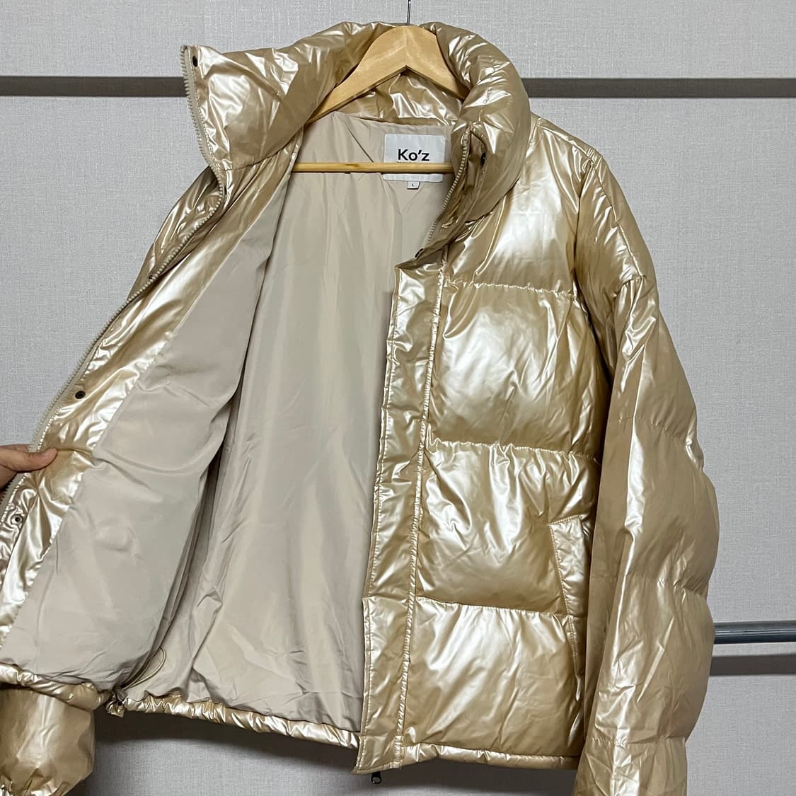 KO'z 다운 패딩 L 상품이미지4