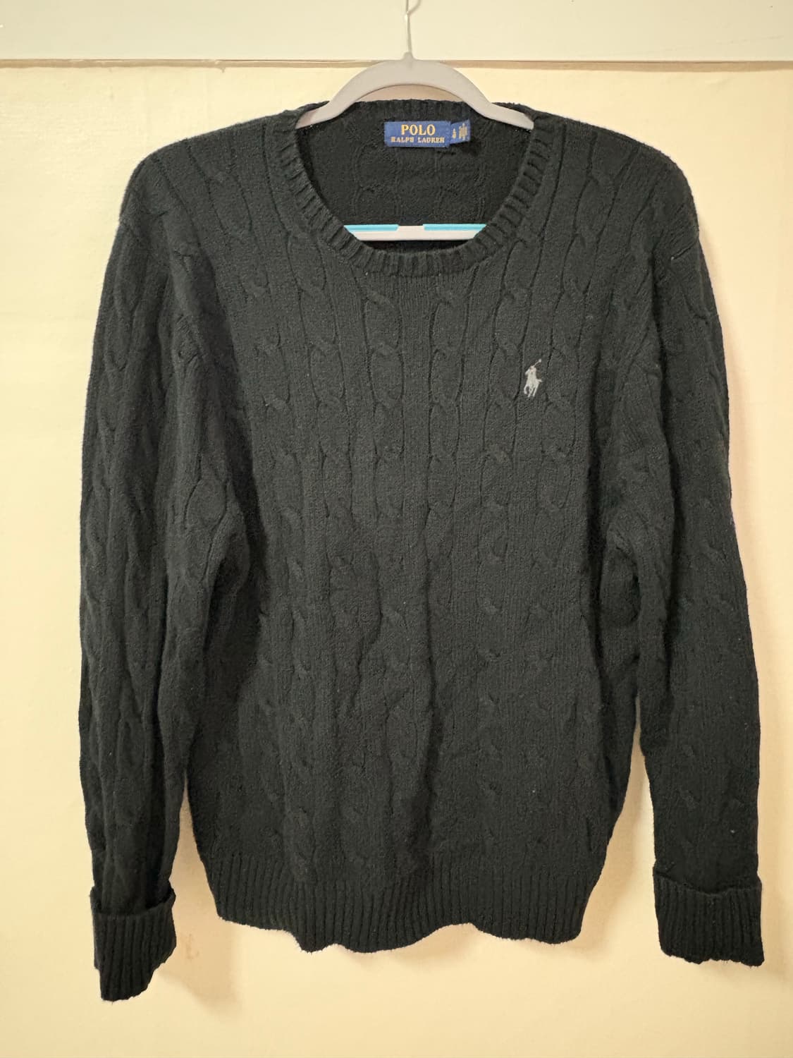 폴로 블랙 니트 상품이미지1