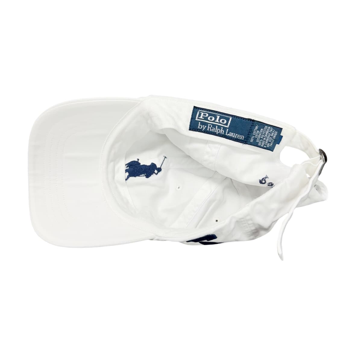 (OS) 폴로 랄프로렌 빅포니 볼캡 화이트  상품이미지4