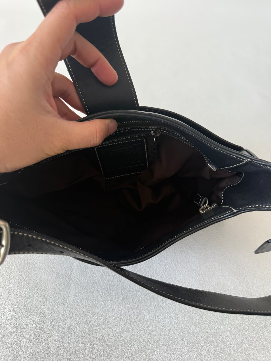 올드 코치(COACH) 레더 숄더백 상품이미지9