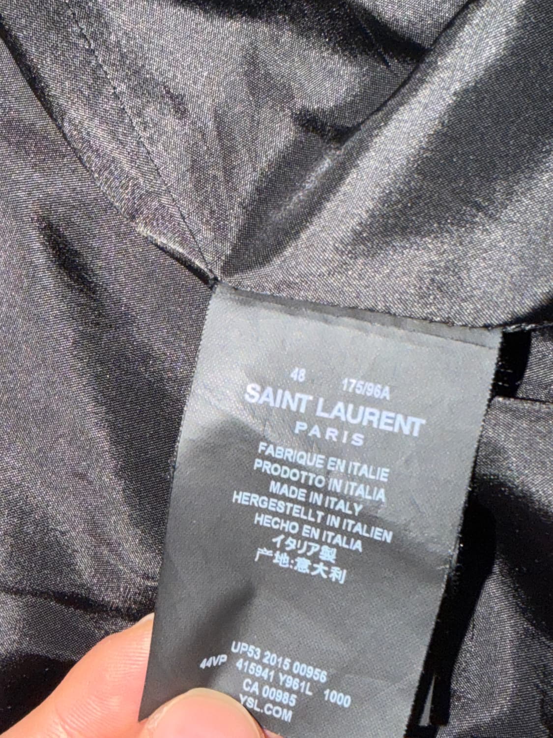 비버착용)생로랑 에디슬리먼yeah baby 테디자켓 상품이미지5