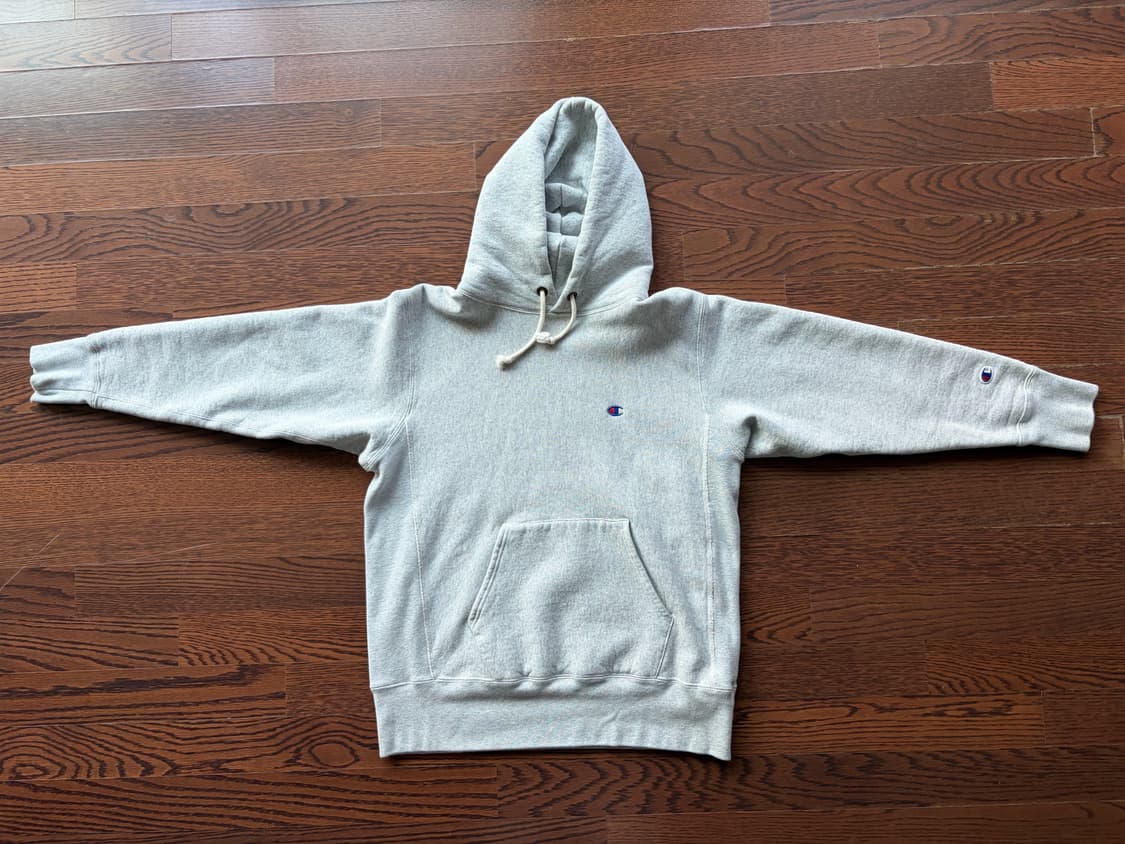 챔피온 리버스위브 후드티 L 그레이 상품이미지1