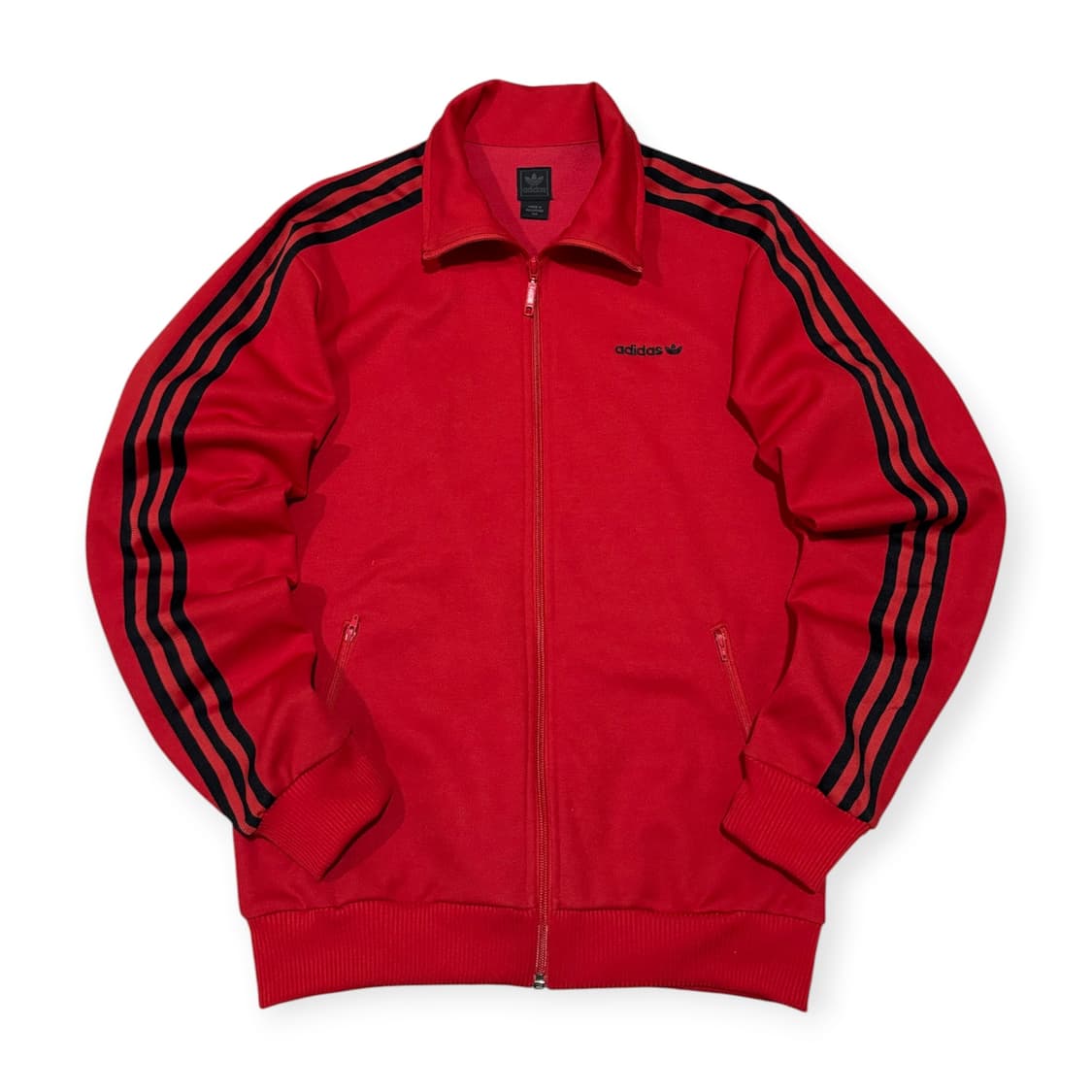 아디다스 04‘s 베켄바우어  레드 트랙탑 상품이미지1
