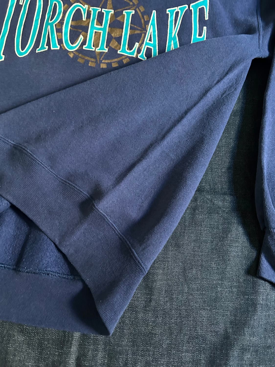 80s 져지스 Torch Lake 스웻셔츠 Made in USA 상품이미지7