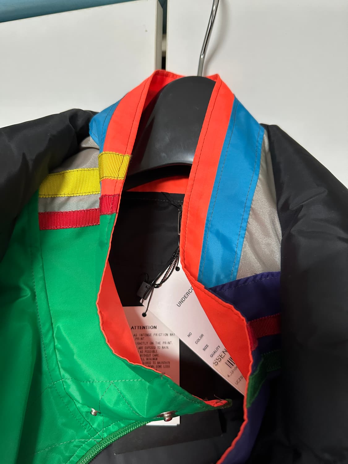 언더커버 kolor 레더슬리브 패딩 자켓 상품이미지8