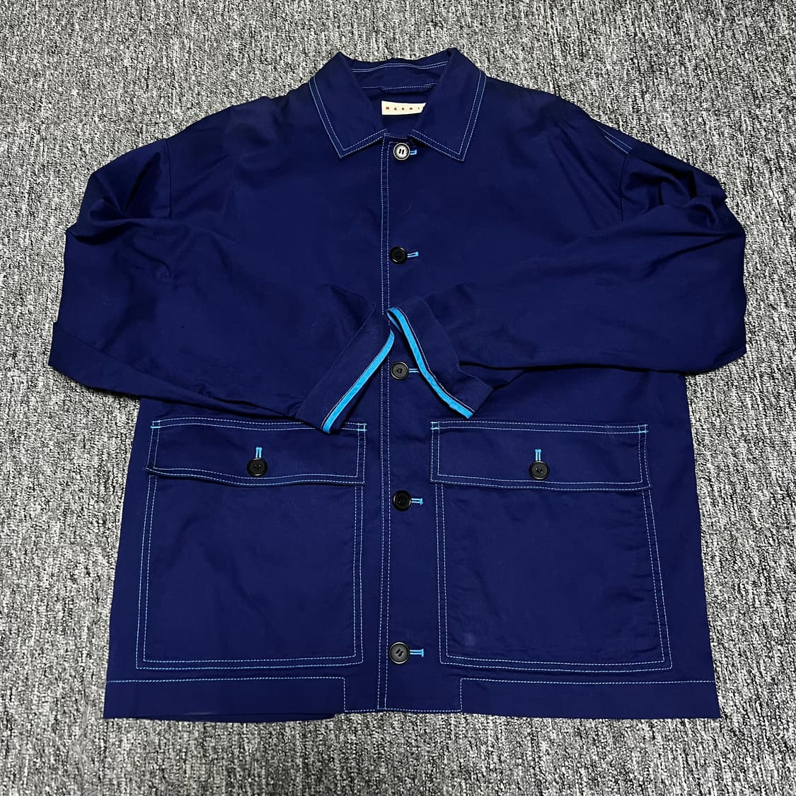 유니클로 x 마르니 유틸리티 셋업 블루 상품이미지3