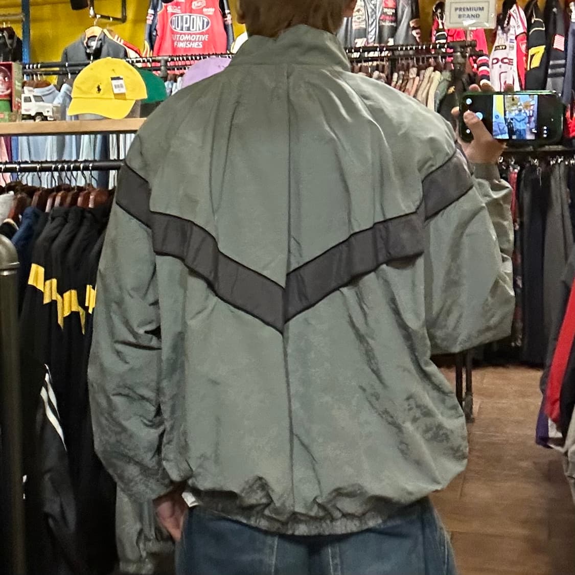 [HI] 아미 바람막이 그레이 상품이미지5