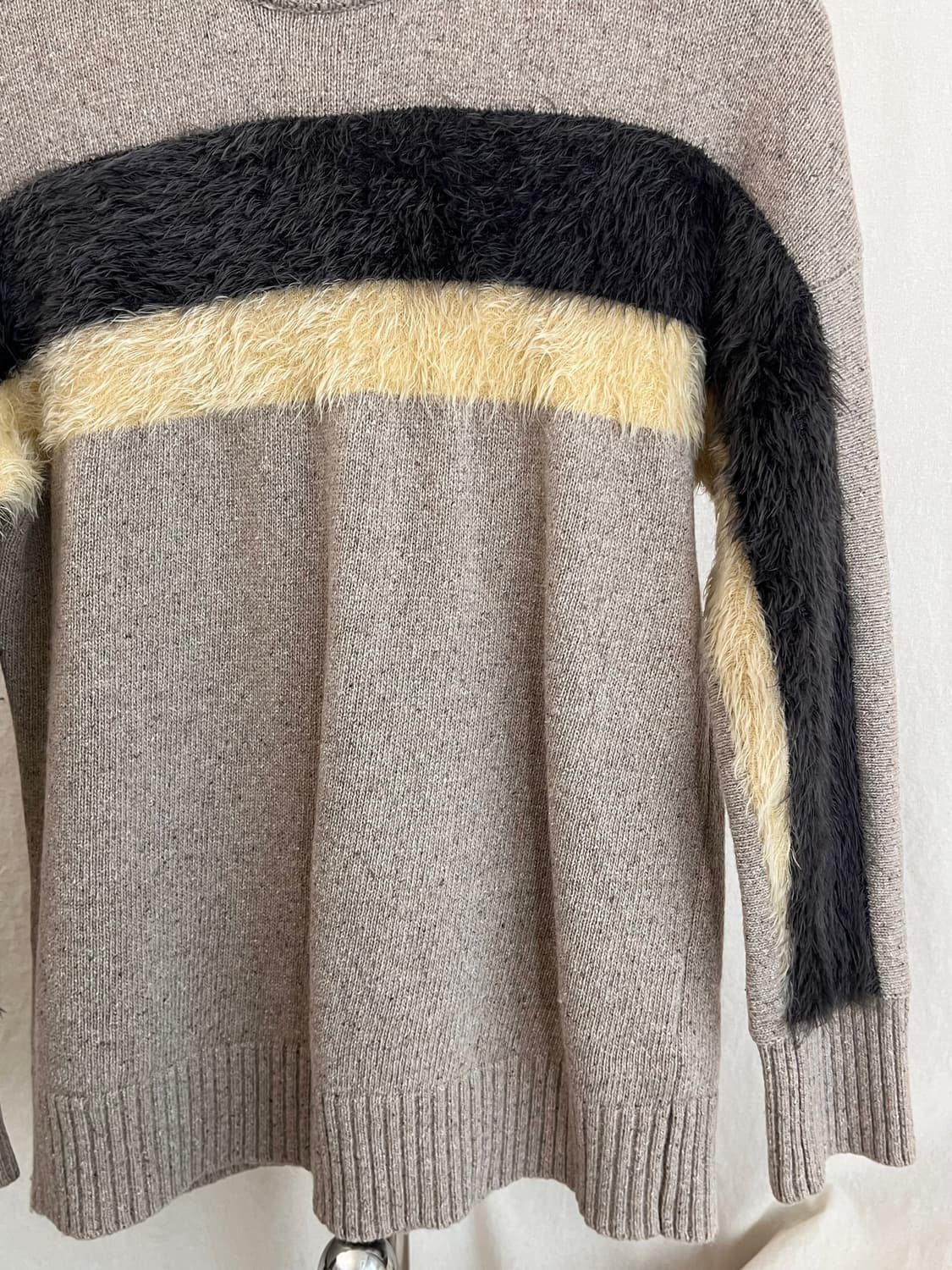 Morabito Blanc Fur Sweater 상품이미지3
