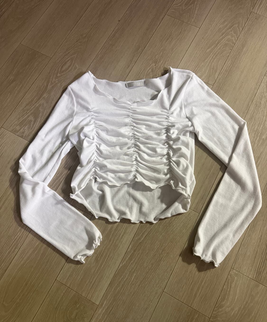 셔링 기본티 상품이미지1