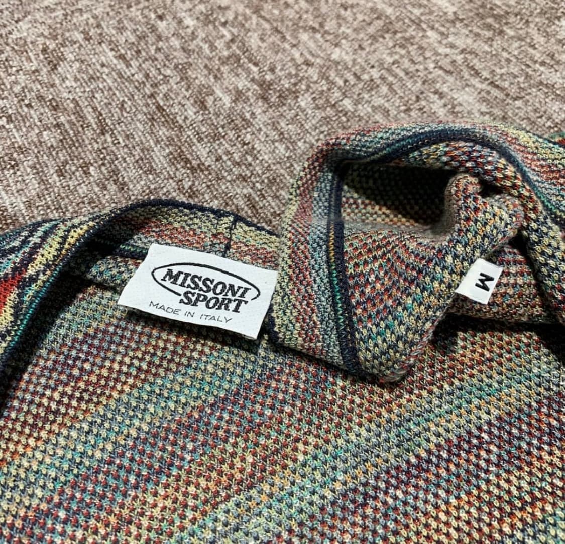 M) MISSONI 미쏘니 유니크 패턴 가디건 상품이미지3