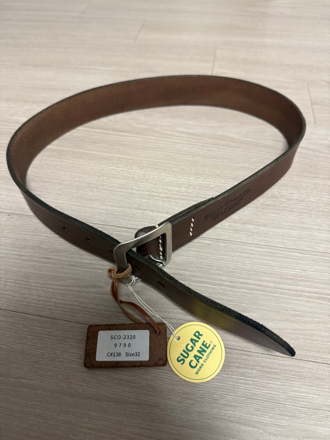 슈가케인 개리슨벨트 브라운 32사이즈 상품이미지1