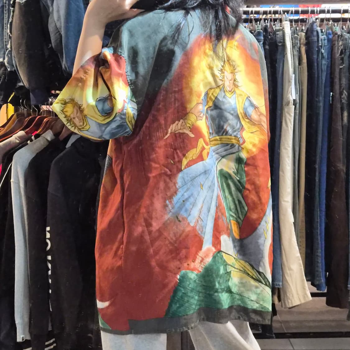 [NO.9] 빈티지 애니메이션 그래픽 반팔 셔츠 상품이미지4