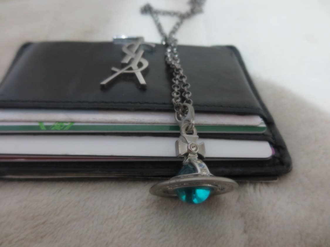 비비안웨스트우드 orb목걸이 블루 상품이미지10