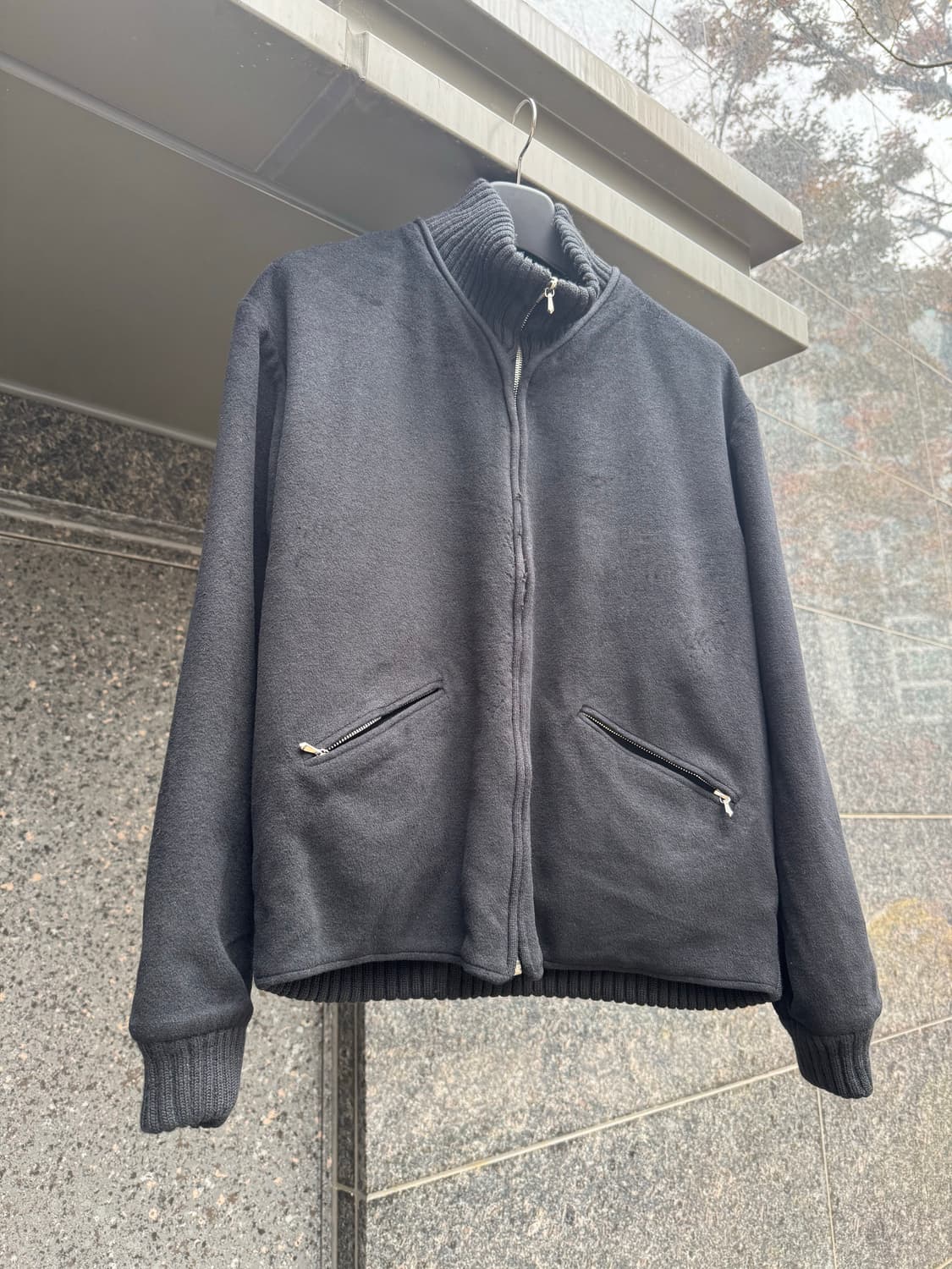 Agnes B 아네스베 울 집업 자켓 상품이미지1