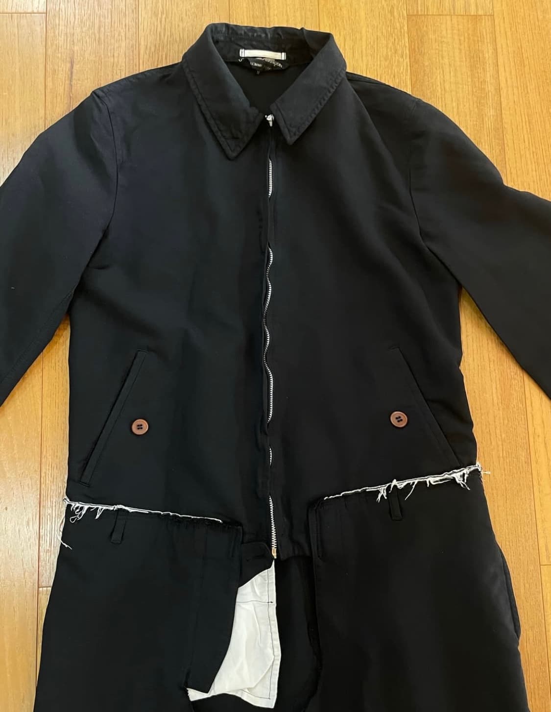 꼼데가르송 옴므 플러스 축융 도킹 코트 상품이미지5