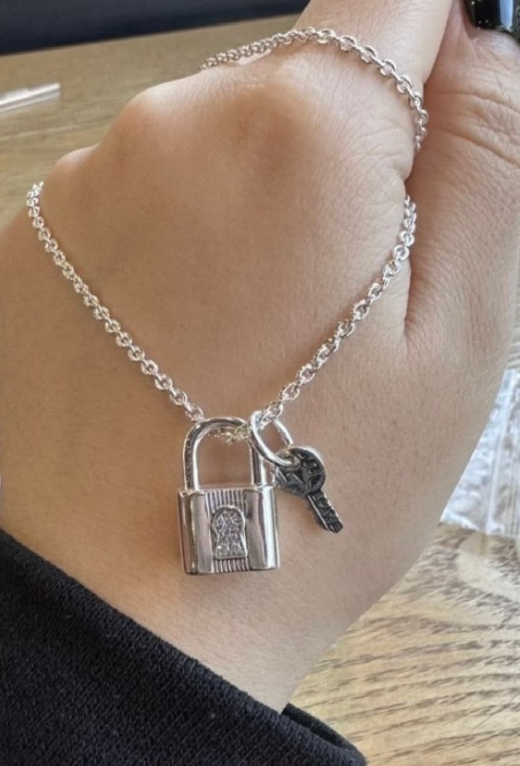 (새상품/풀박스) 판도라 패들락 목걸이 / 판도라 목걸이 / 판도라자물쇠 상품이미지1
