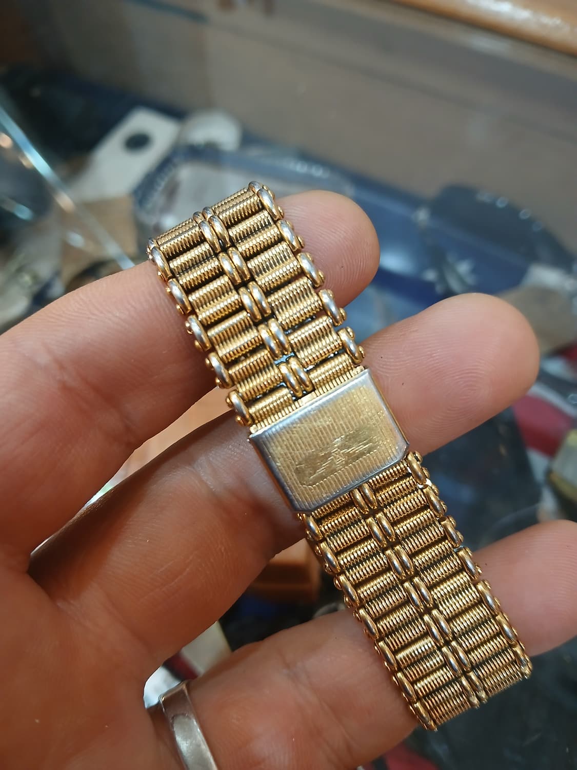 빈티지 론진 금장쿼츠 시계 상품이미지6