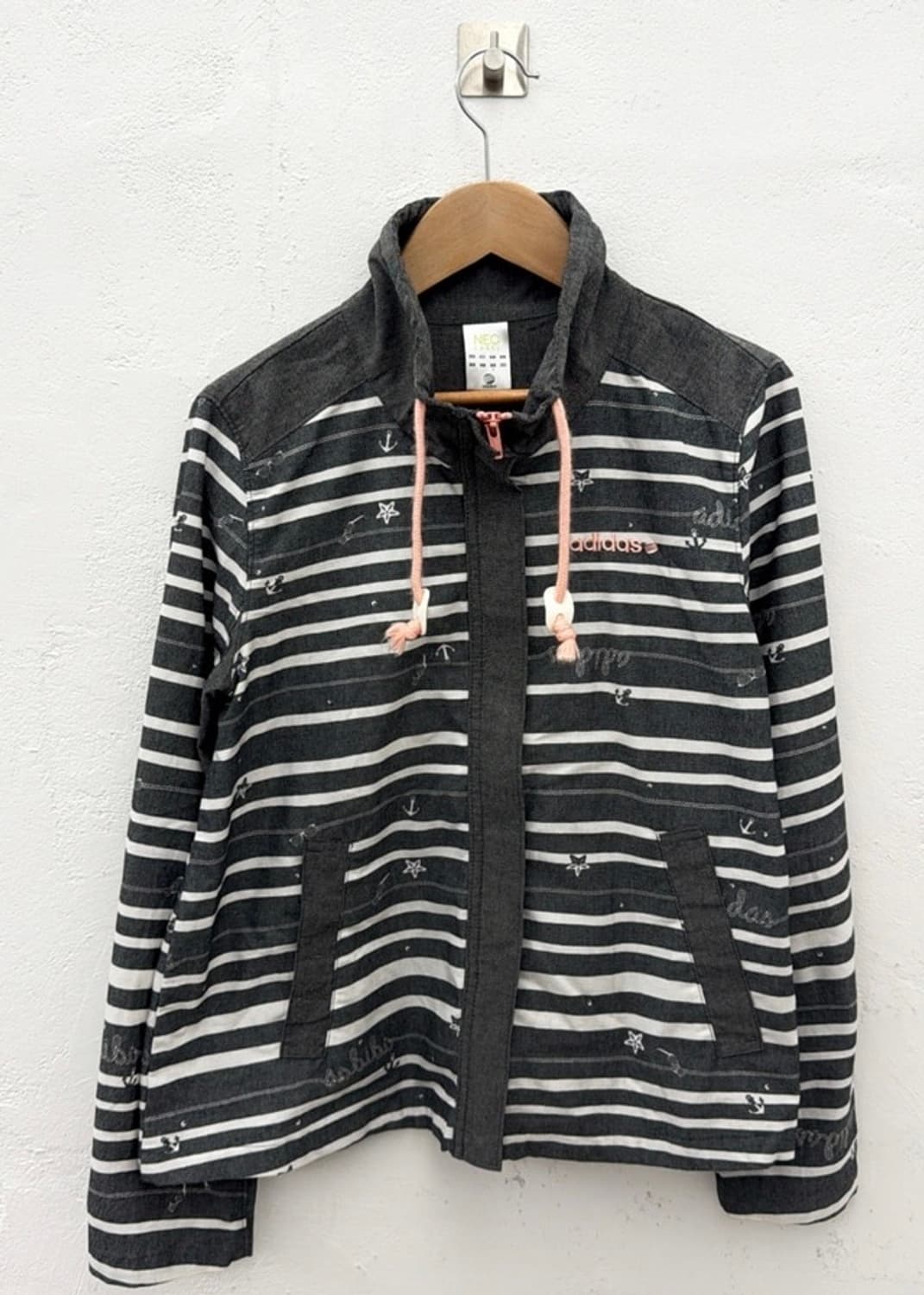 아디다스 스트라이프 코튼 자켓 상품이미지1