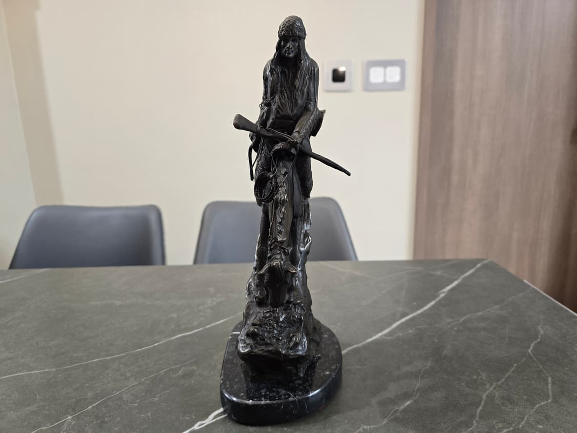 미국 조각가 Frederic Remington 브론즈 작품 상품이미지3