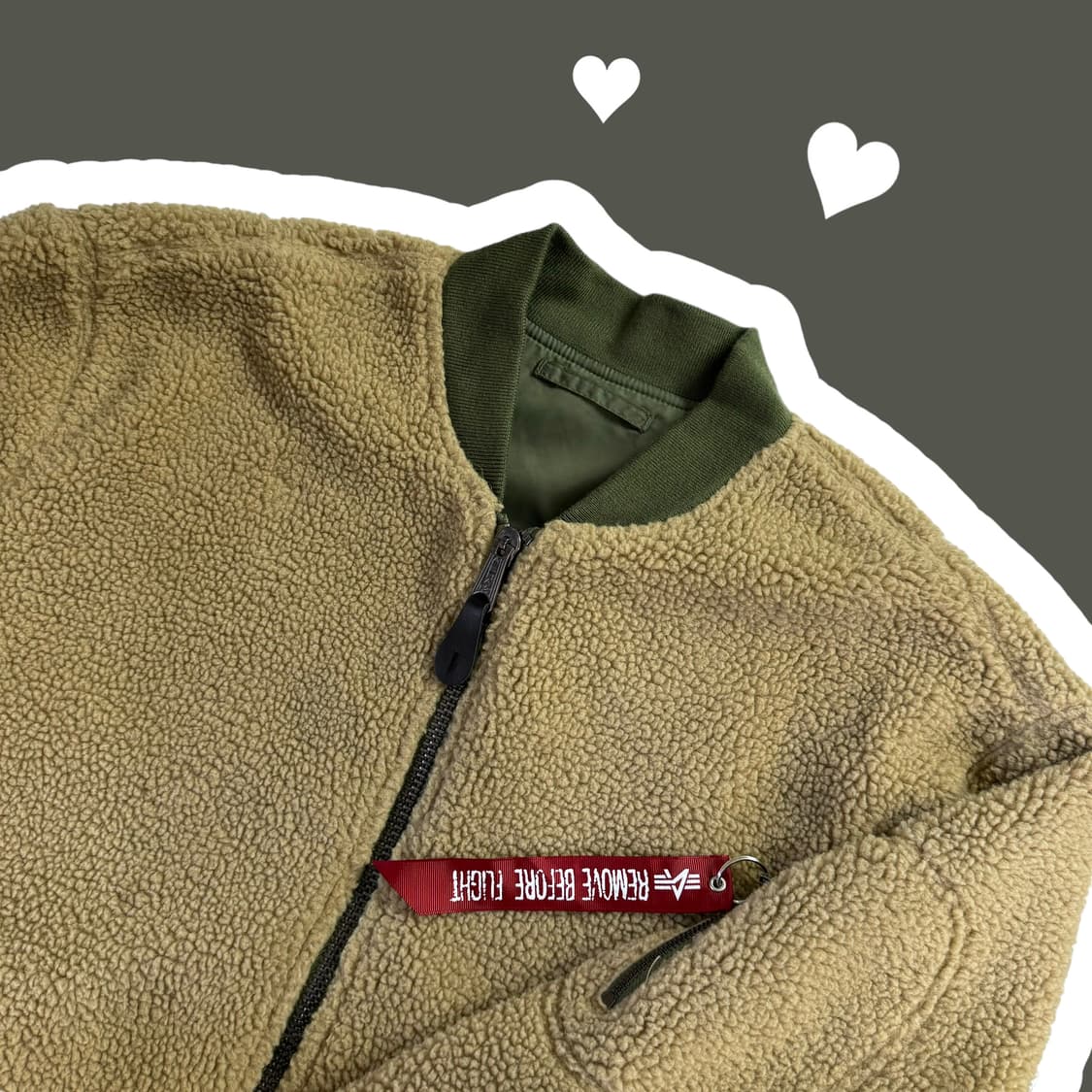 알파인더스트릿 양면 양털 MA-1 상품이미지1