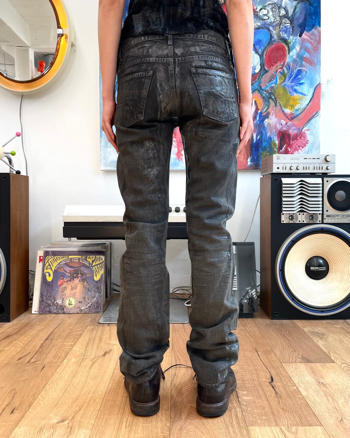 [28] 디올 옴므 러스터 데님 팬츠 상품이미지1