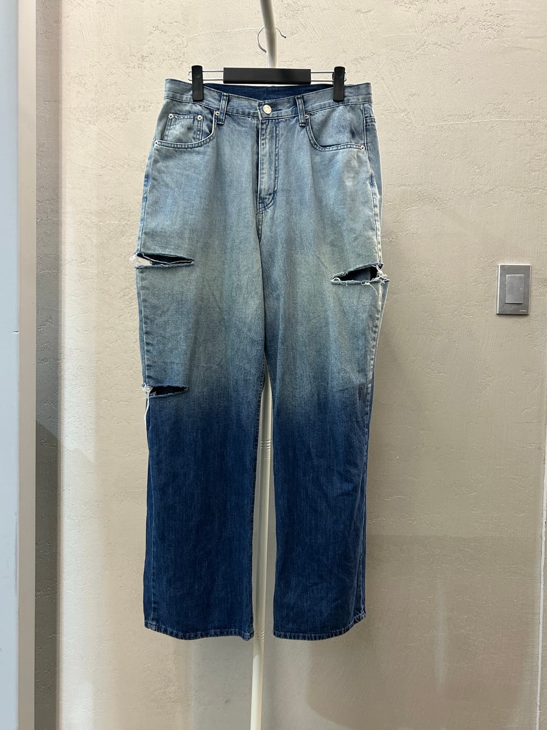 Dnsr 데미지 그라데이션 진 상품이미지2