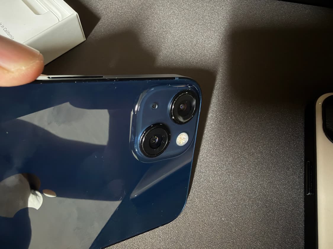 아이폰 13 블루 256 배터리 100 상품이미지4