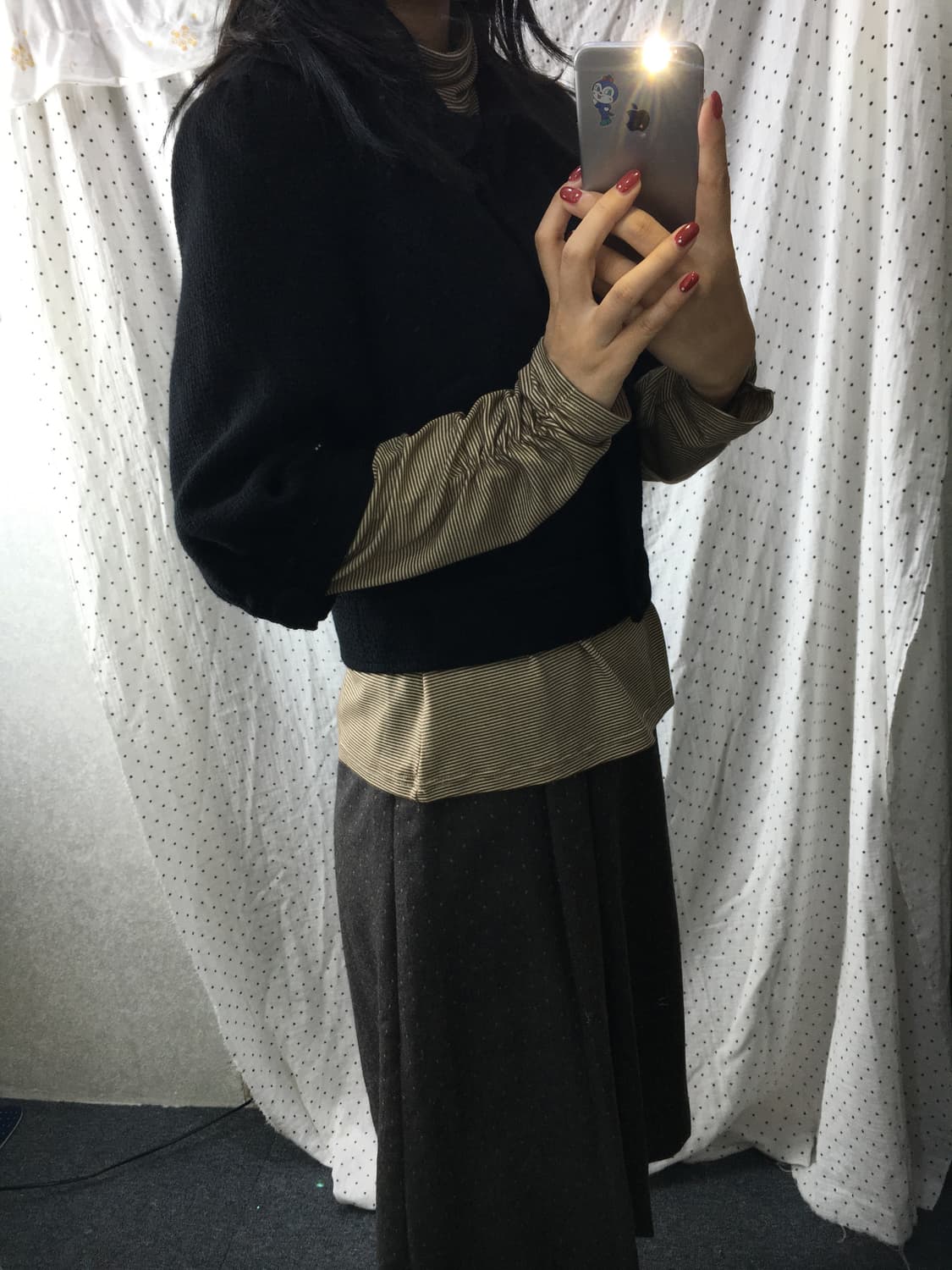 블랙 숏 자켓 상품이미지4