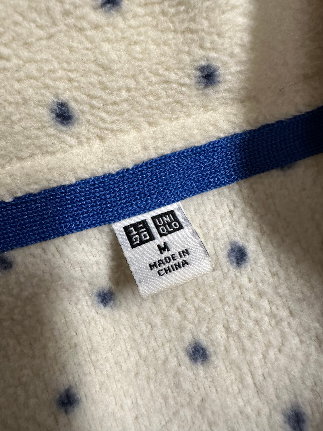 jpn 노르딕 도트 플리스 집업 상품이미지4