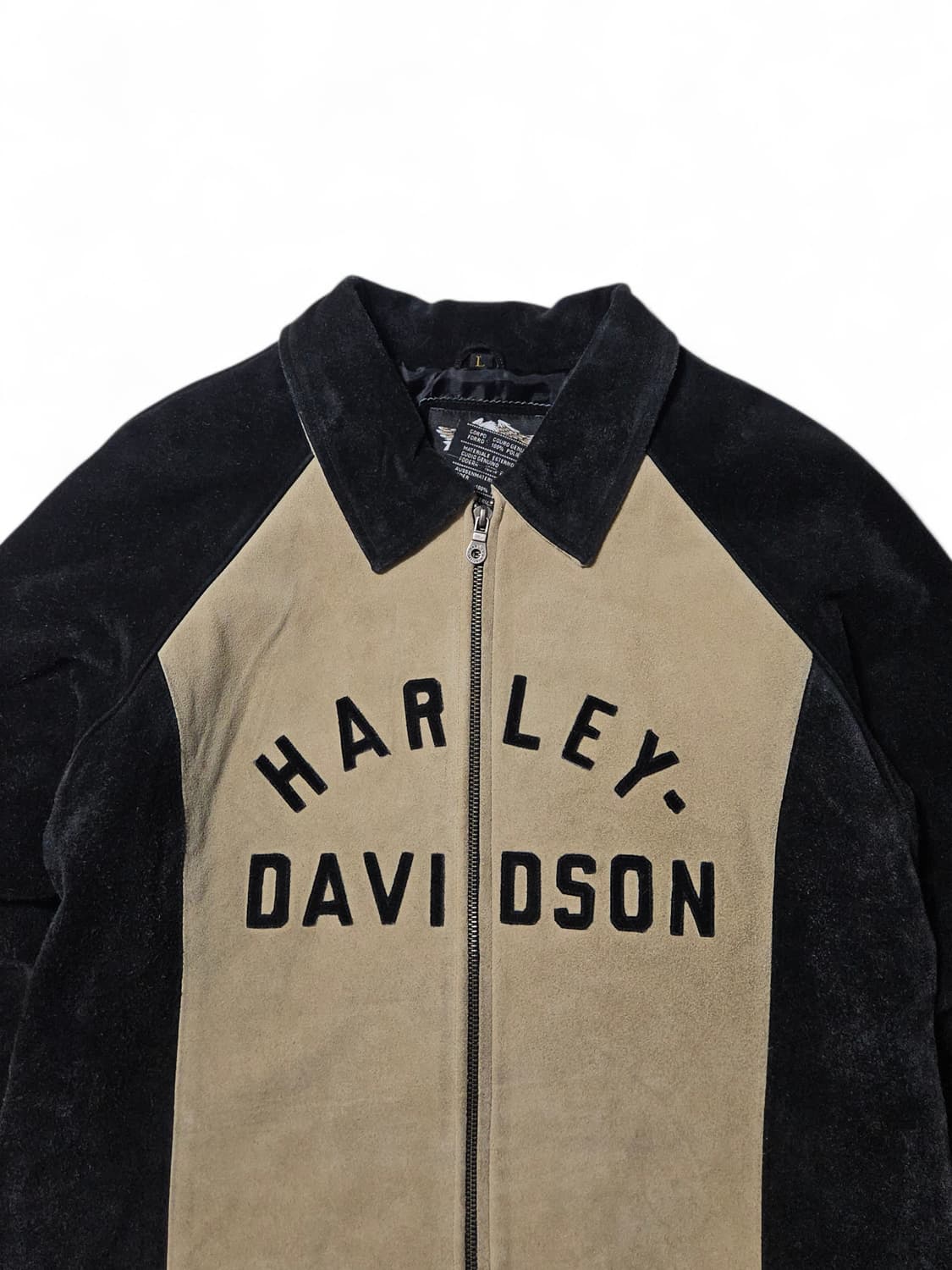 할리데이비슨 스웨이드 레더 자켓 L 가죽자켓 상품이미지2