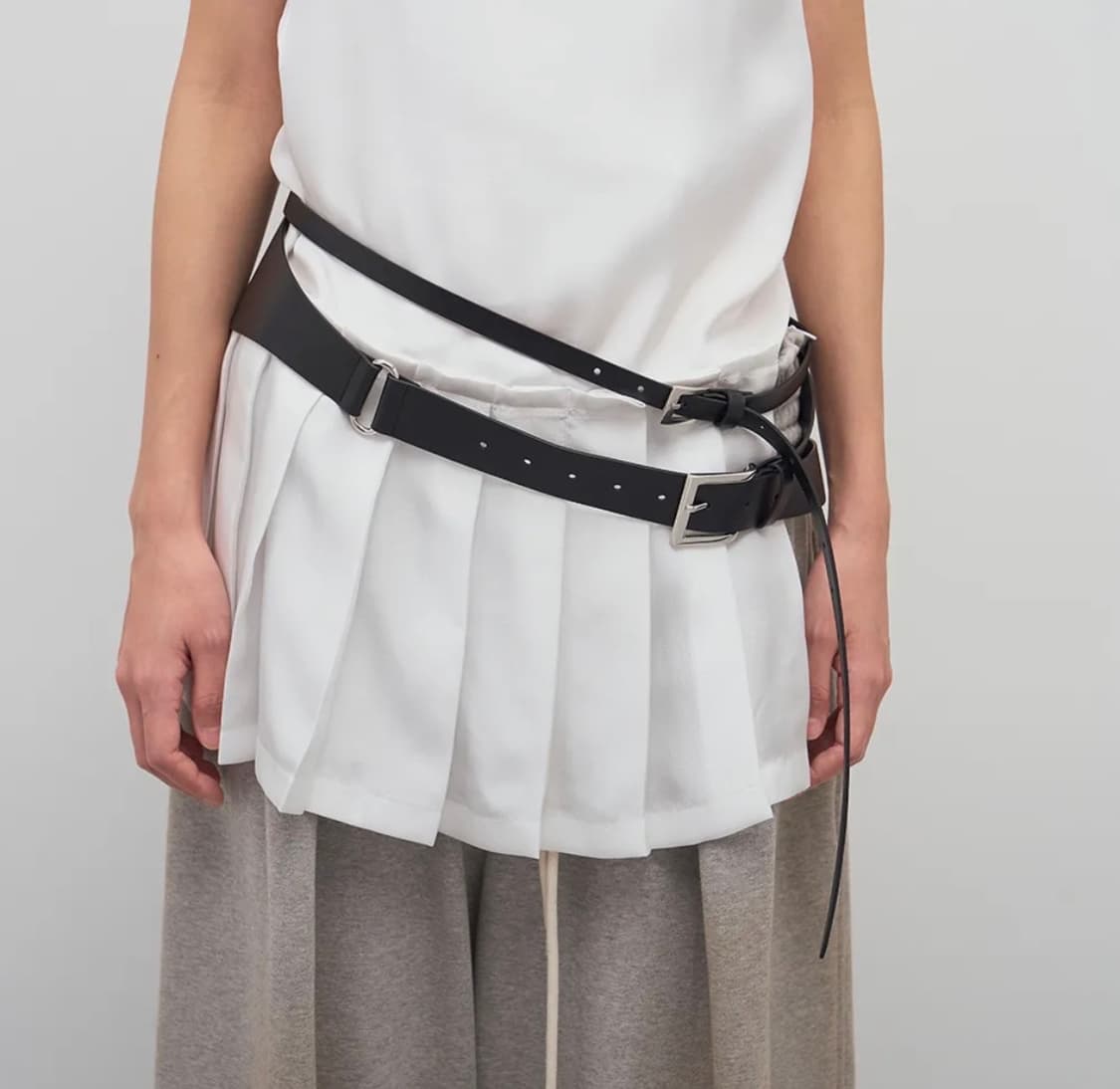 LCDC MULTI STRAP LEATHER BELT 상품이미지1